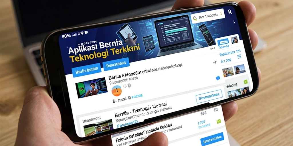 Antarmuka modern dan fungsional dari aplikasi 8055.