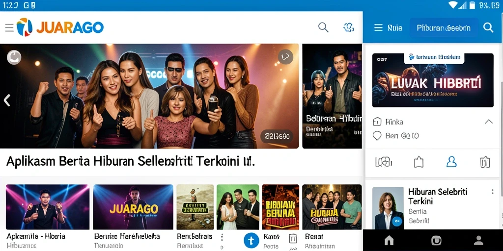 Tampilan antarmuka aplikasi JUARAGO yang menarik dan informatif.